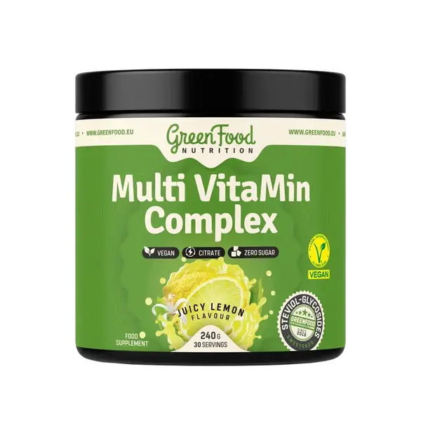 GREENFOOD NUTRITION VitaMin Complex, juicy lemon 240 g