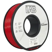 Professional Lab FG-P5-E1, 3D filament, ABS+, Red, 1kg, 1,75mm
