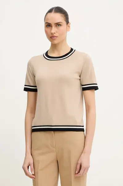 Vlněné tričko Luisa Spagnoli Mielina