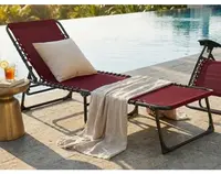 Zahradní lehátko Bielfeld, červené%