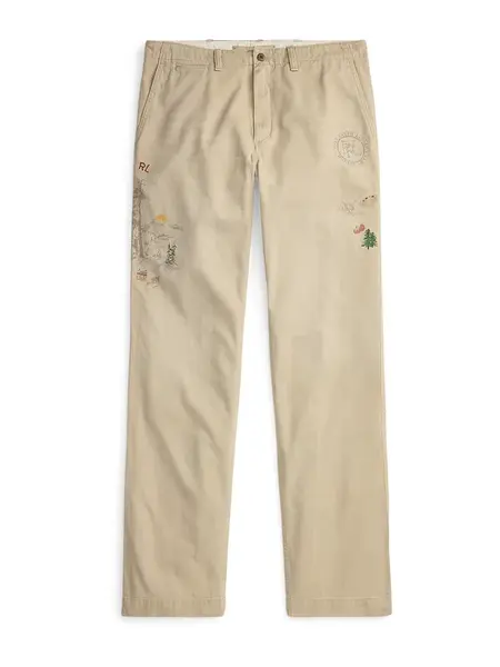 Polo Ralph Lauren Chino nohavice 'BEDFORD'  béžová