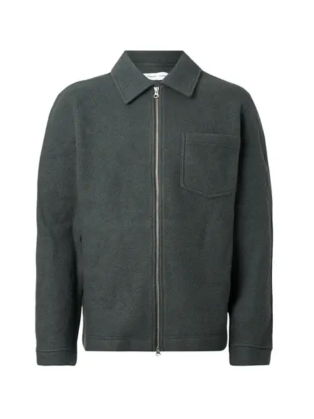 Samsøe Samsøe Prechodná bunda 'HANNE'  tmavozelená