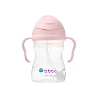 B.BOX Hrneček s brčkem - růžový 240 ml