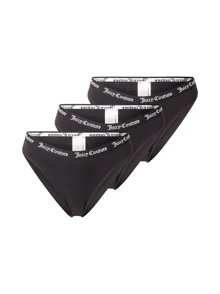 Juicy Couture Nohavičky 'DIDDY'  čierna / biela