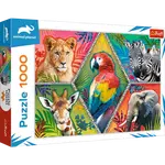 Trefl Puzzle Animal Planet: Exotická zvířata/1000 dílků