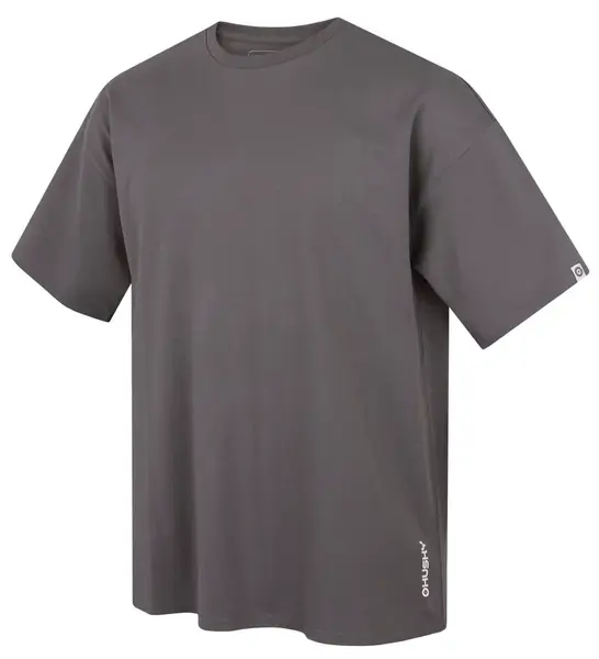 Husky  Tee View M grey, M Pánske bavlnené tričko