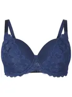 Devoted by Zizzi Podprsenka 'Leva'  tmavomodrá