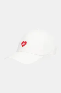 HUGO Bavlněná baseballová čepice HUGO Cara-Valentine