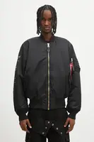 Oboustranná bomber bunda No Problemo x Alpha Industries No War MA-1