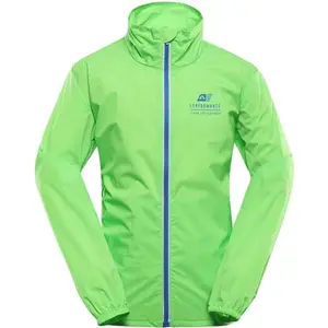 ALPINE PRO SPINO Dětská přechodová bunda, světle zelená, velikost 104-110