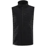 ALPINE PRO BERFO 2 Dětská zateplená vesta, černá, velikost 140-146