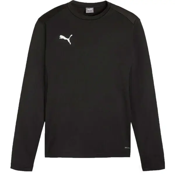 Puma TEAMGOAL TRAINING SWEAT Pánská sportovní mikina, černá, velikost