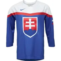 Nike MEN'S IIHF REPLICA SLOVAKIA Pánský hokejový dres, modrá, velikost