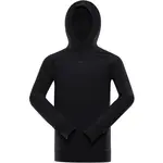 ALPINE PRO LIGHT Pánská sportovní mikina, černá, velikost