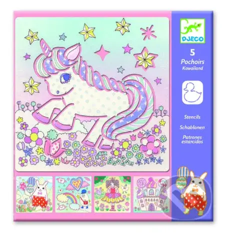 Šablóny na kreslenie – Kawaiiland