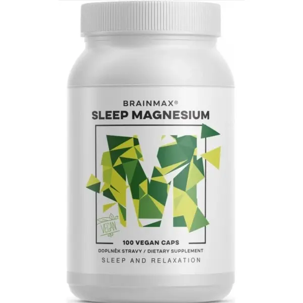Brainmax Sleep Magnesium 100 kapslí