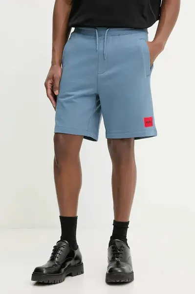 Bavlněné šortky HUGO Diz222