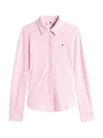 TOMMY HILFIGER Blúzka '1985'  ružová / biela