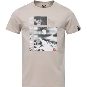 LOAP BOMTEN Pánské tričko, šedá, velikost