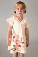 Dětské šaty se lnem Mayoral