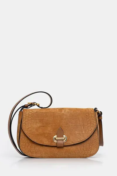 Semišová kabelka Pollini