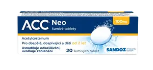ACC ® NEO 100 mg 20 šumivých tablet