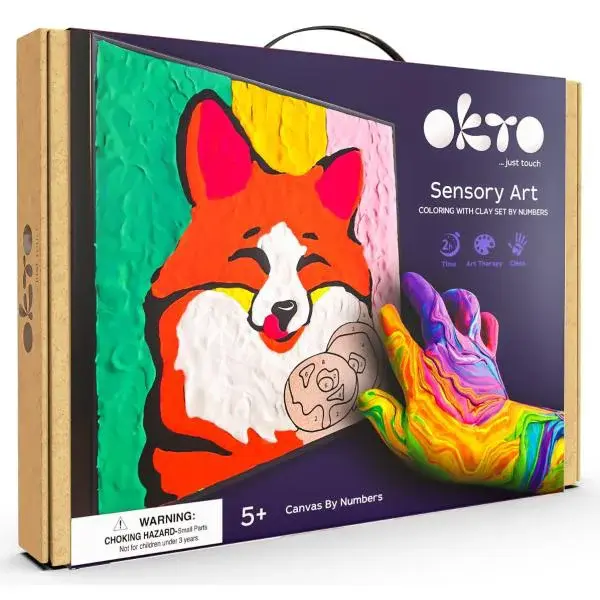 OKTO Kreativní sada obrázek Liška 29x29cm