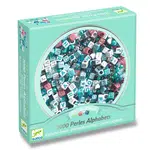 Kreativní sada Djeco k tvoření šperků - Abeceda stříbrná
