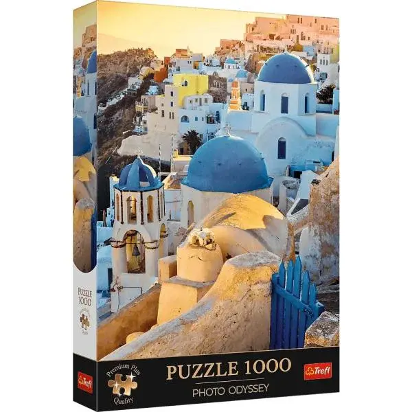 Trefl Puzzle 1000 Premium Plus Quality Foto Odysea: Město Oia, Santorini