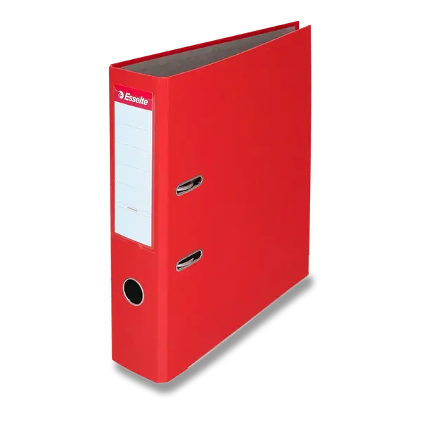 Pákový pořadač Esselte  Economy, A4, 75 mm - červený