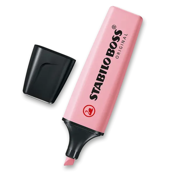 Zvýrazňovač STABILO BOSS ORIGINAL Pastel - růžový