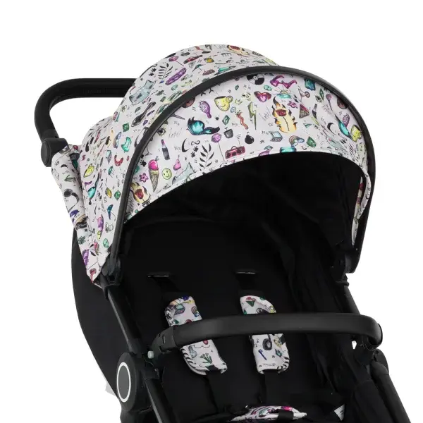 PETITE&MARS Stříška ke kočárku Street2 Limited 100 Tattoo