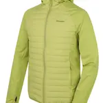 Husky Arya M XL, light green Pánská hybrid mikina