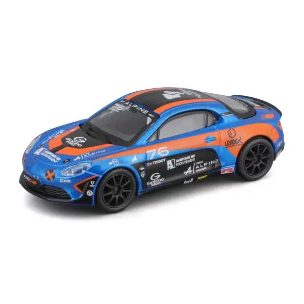 Bburago 1:43 Racing Alpine A110 CUP v dekorativní krabici
