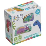 KukiKuk 80006 Velké puzzle Dinosauři