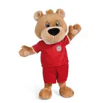 NICI plyš FC BAYERN MÜNCHEN Medvěd Berni 35cm ve fotbalovém dresu, GREEN