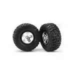 Traxxas kolo 2.2/3.0", disk SCT saténový-černý, pneu Kumho (2) (2WD přední)