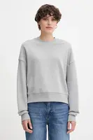 Bavlněná mikina United Colors of Benetton dámská, růžová barva, s potiskem, 3UNID109A