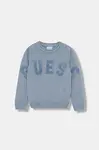 Dětský bavlněný svetr Guess
