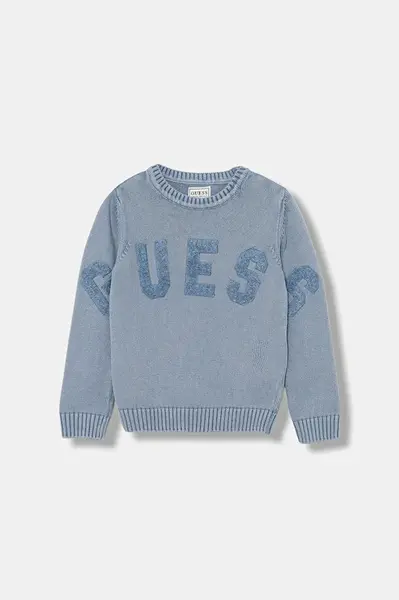 Dětský bavlněný svetr Guess