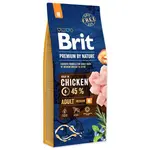 Krmivo Brit Premium by Nature Adult M 15kg
