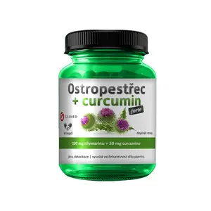 Galmed Ostropestřec forte + curcumin 60 kapslí