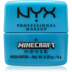 NYX Professional Makeup A Minecraft Movie rozjasňovač odstín Diamond Drip 8 g