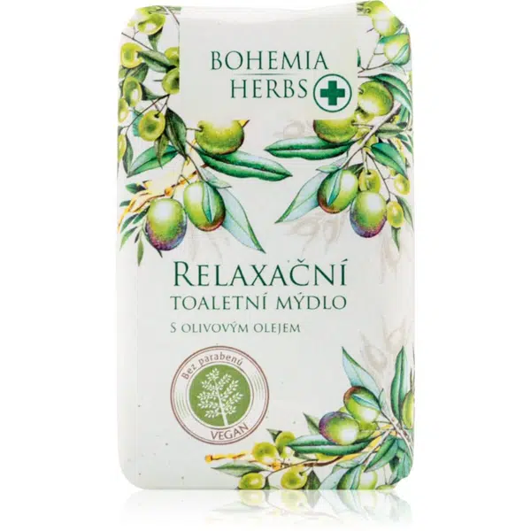 Bohemia Gifts & Cosmetics Bohemia Herbs Olive Oil tuhé mýdlo 100 g