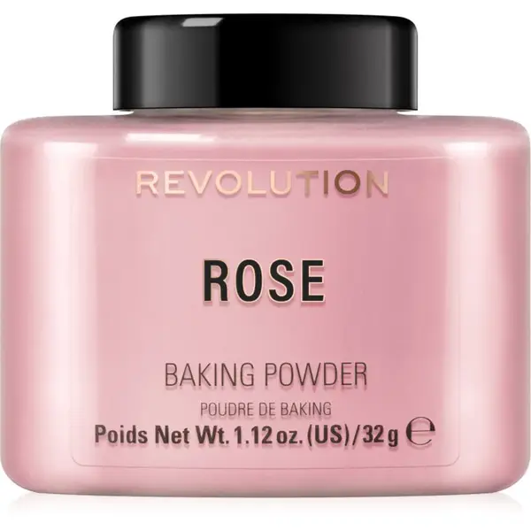 Revolution Baking Powder sypký pudr odstín Rose 32 g