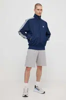 Mikina adidas Originals Adicolor Classics Firebird pánská, tmavomodrá barva, vzorovaná, IR9893