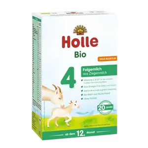 HOLLE bio mléčná výživa pokračovací na bázi kozího mléka 4 od 12. měsíce 400 g