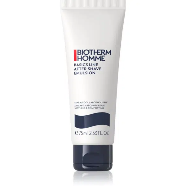 Biotherm Homme Basics Line After Shave Emulsion emulze po holení bez alkoholu pro muže 75 ml