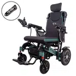 Elektrický invalidní vozík inSPORTline Hawkie Evo Plus II s polohovatelným opěradlem 700W