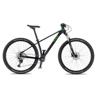 Horské kolo 4EVER Dark Sport 29" - model 2025 S (15,5", 150-165 cm) pearl black/green